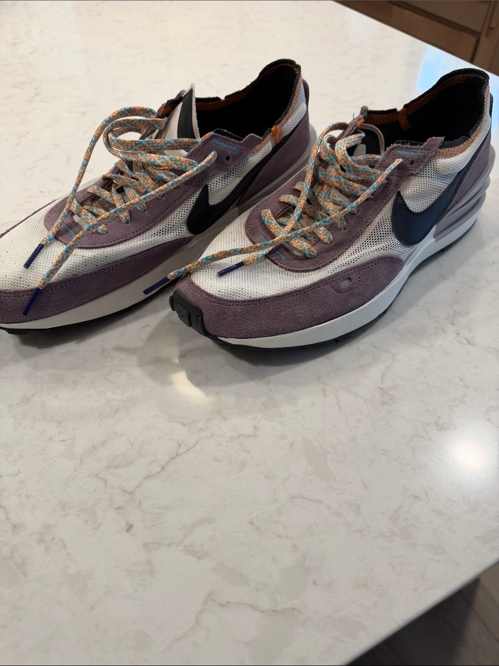 Nike Waffle One Sneakers Purple Smoke Men 12